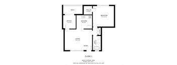 a floor plan of a bedroom house