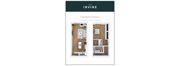 1 bed 1 bath A at The Irvine, Pennsylvania, 19143