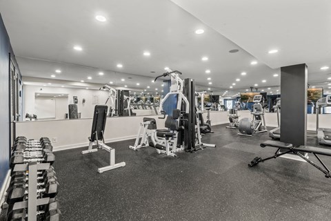 Fitness Center at Rushwood Apartments, Philadelphia, PA