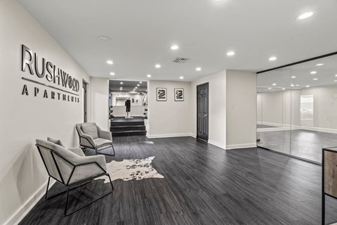 Living Area at Rushwood Apartments, Philadelphia, PA, 19154