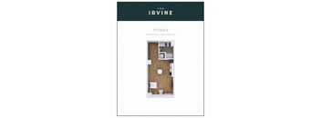 Studio 1 bath B at The Irvine, Philadelphia, Pennsylvania