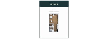 Studio 1 bath C at The Irvine, Pennsylvania