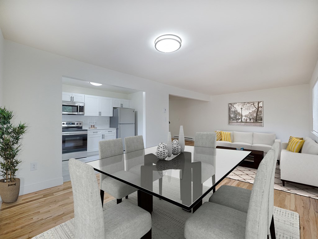 Open Floor Plan at Atlantic Pointe Apartments, New Jersey