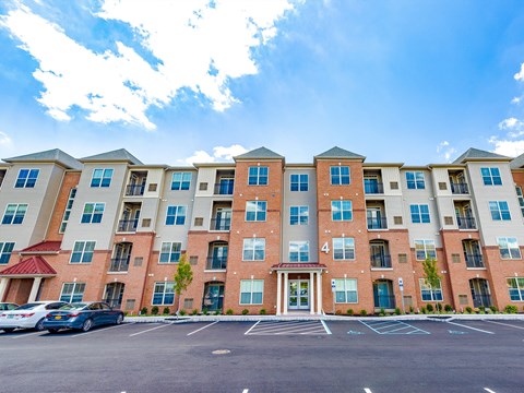 Building exterior at Bristol Station Apartments, New Jersey, 07008