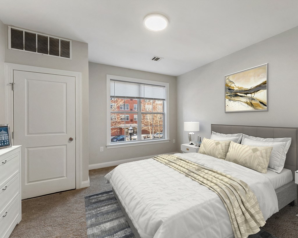 Bedroom at Park Square Apartments, Rahway