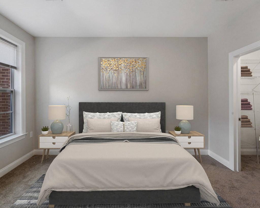 Gorgeous Bedroom at Park Square Apartments, Rahway, New Jersey
