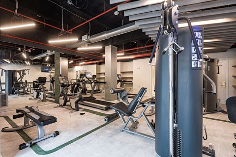 Fitness Center at Park Square Apartments, Rahway, 07065