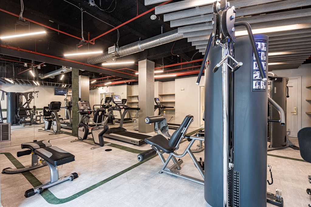 Fitness Center Fitness Center at Park Square Apartments, Rahway, 07065