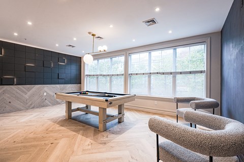 Pool Table at Park Square Apartments, Rahway