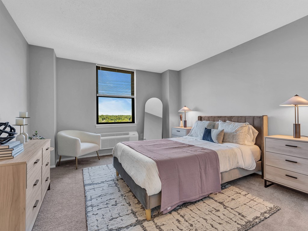 Master bedroom Master bedroom at PREMIER @ CITY LINE, Philadelphia, Pennsylvania