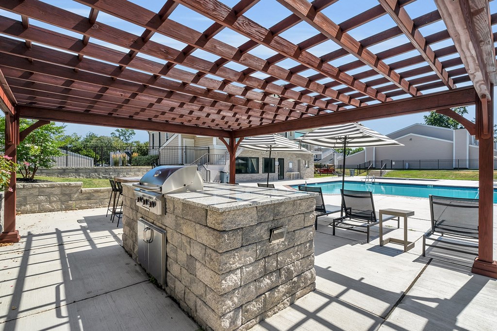 Poolside Grill Stations at Townhomes at Gateway, Bensalem, PA, 19020