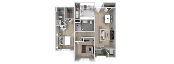 2 bed 2 bath D at Bristol Station Apartments, Carteret