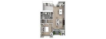 1 bed 1 bath A at Bristol Station Apartments, Carteret, 07008