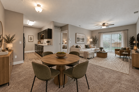 Spacious Living Room