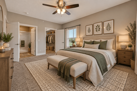 Master Bedroom with On-suite