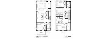 Four Bedroom - Two + 1/2 BATH