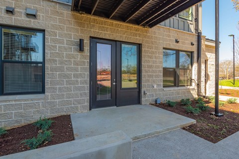Patio and Private Entrance