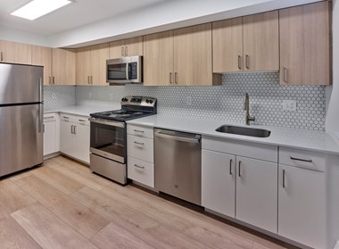 Open Kitchen Layout at Brookdale Apartments