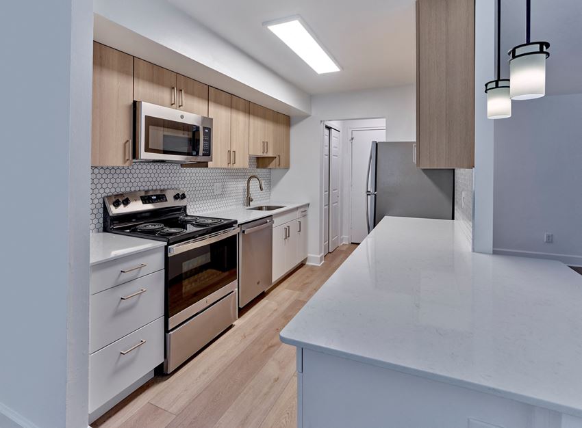 Renovated Kitchen at Brookdale Apartments - Photo Gallery 1