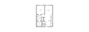 A floor plan of a house with labeled rooms such as "SNOOZE", "ENTERTAIN", "REFRESH", "CREATE", "STYLE", and "WASH".