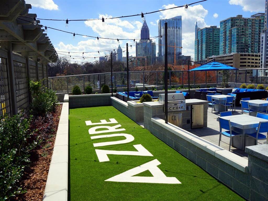 Grilling Area at Azure on The Park, Georgia, 30309