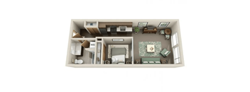 Urban 1bd 1ba - A at Link Apartment Homes, Seattle, Washington