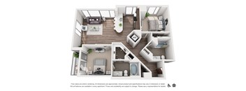 bedroom floor plan an opens a dialog that displays additional options for this home for sale