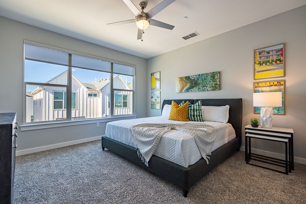 Villae ATX Apartments Bedroom