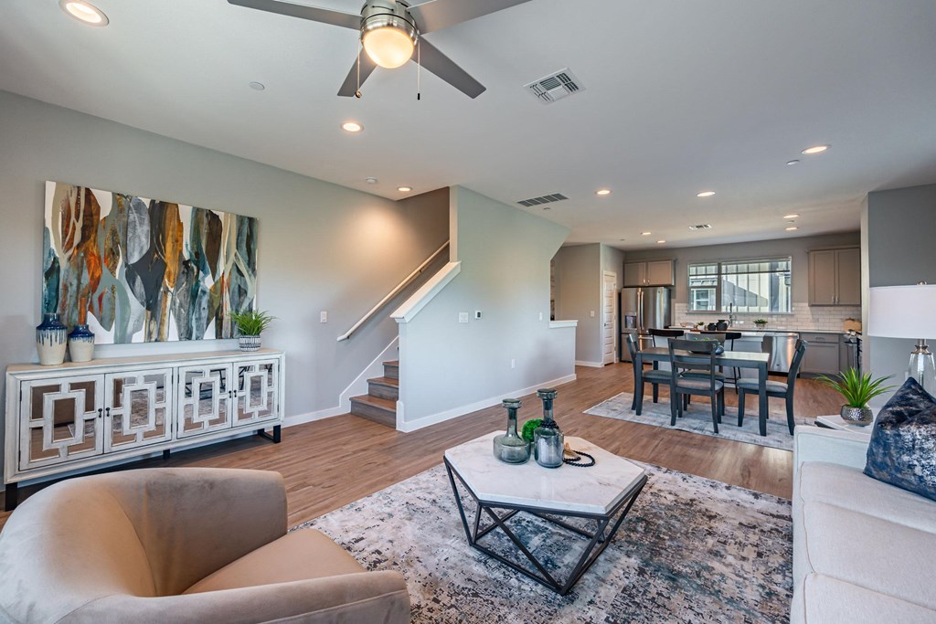 Villae ATX Apartments Living room