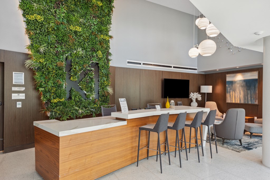 Bar at K1 Apartments, San Diego, 92101