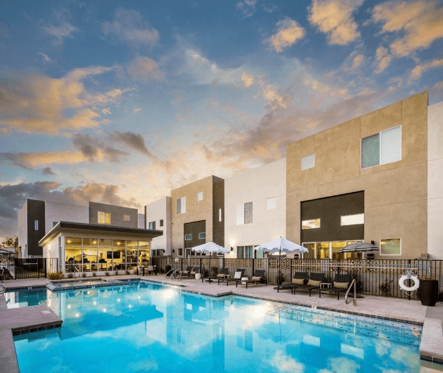 the pool at the ace hotel anaheim convention center at Novella Biltmore, Phoenix Arizona