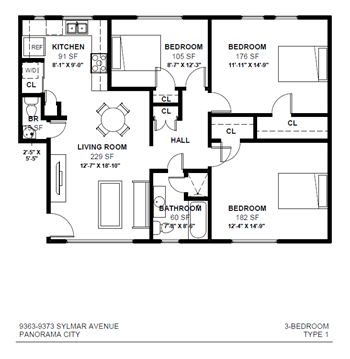 9363-9373 Sylmar Ave 3 Beds Apartment for Rent - Photo Gallery 4