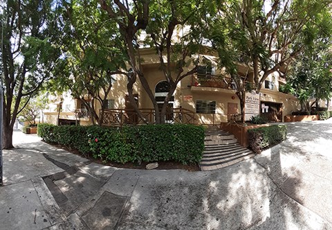 the building in which the apartment is located