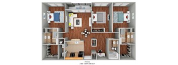 3bed 3bath Primrose at The Bartram, Gainesville, Florida. 32608