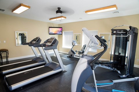 Cardio Machines In Gym at Redwood Acres, Vancouver, WA, 98661