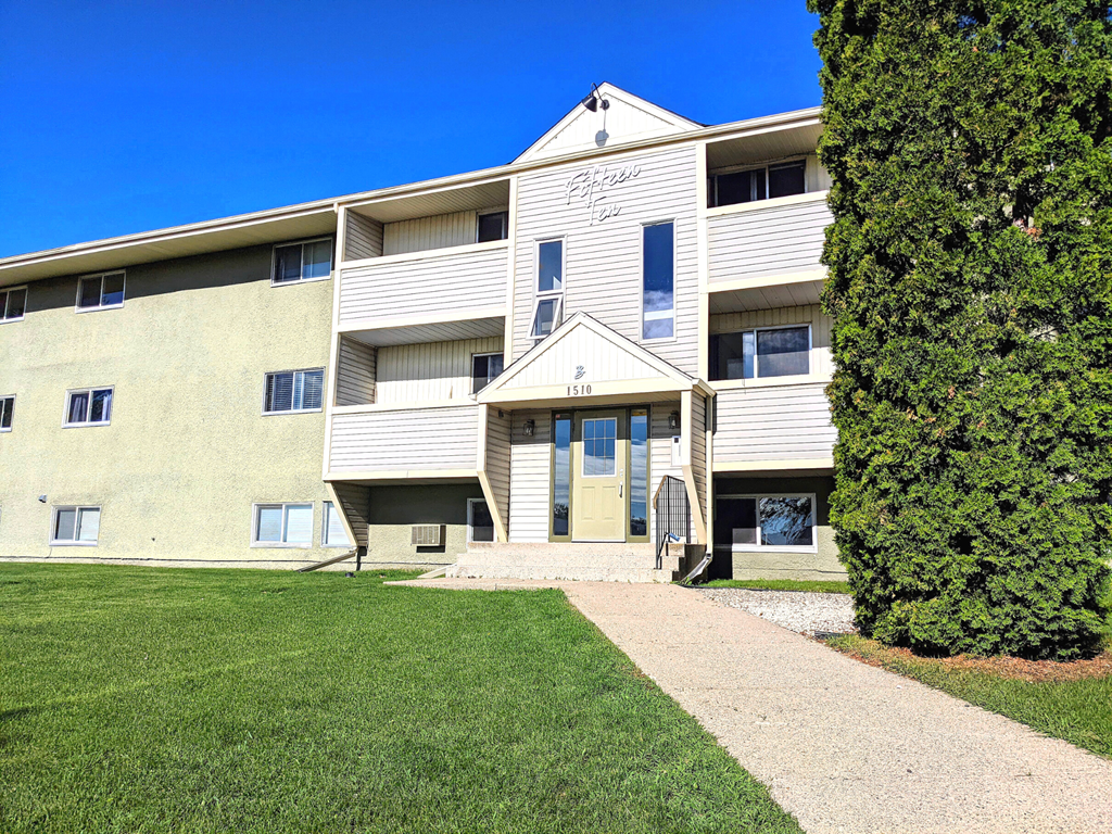 our apartments offer a walkway to the front of the building