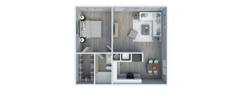 a 1 bedroom floor plan | apartments in garland tx