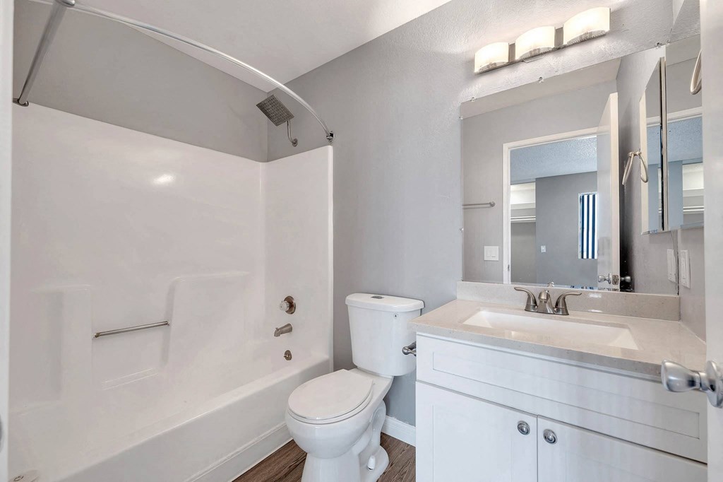 a bathroom with a toilet sink and a mirror