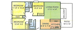 3 Bed 2 Bath Affordable 50 Percent