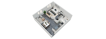 1 Bedroom Floorplan