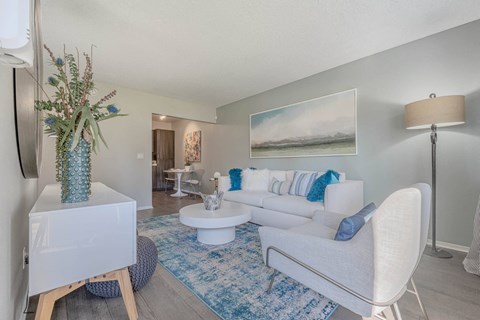 living room with couch