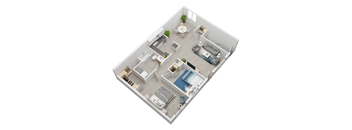 2 Bedroom Floorplan