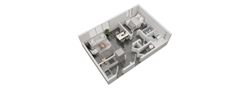 Costa Vue 1 Bedroom Floorplan