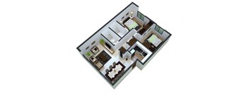 Floor plan for apartment