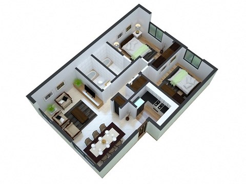 Floor plan for apartment