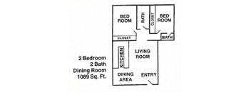 2 Bed 2 Bath