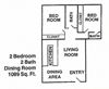 2 Bed 2 Bath