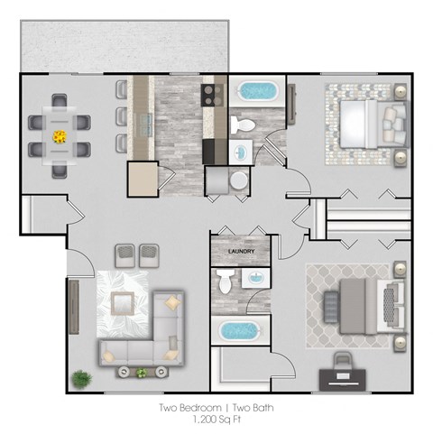 floor plan 2 bedroom