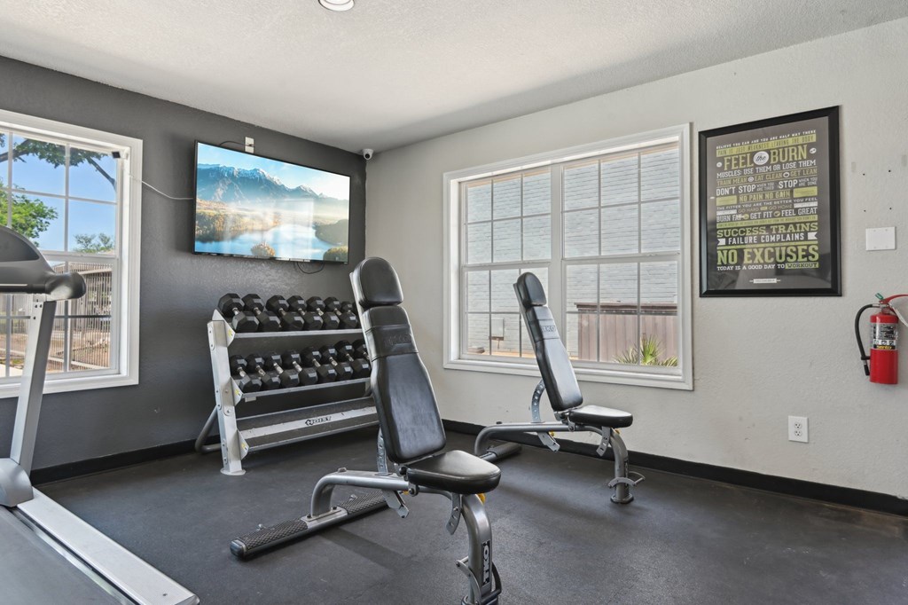 Gym at Abbey Glenn Apartments, Texas, 76706