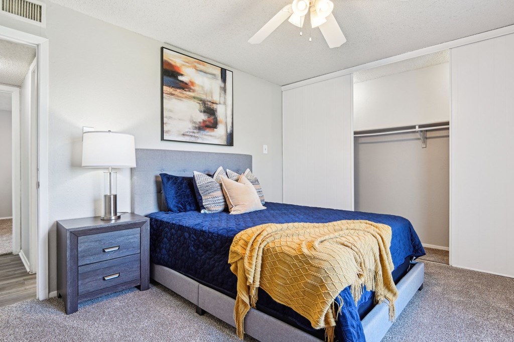 Bedroom With Closet at Abbey Glenn Apartments, Texas, 76706
